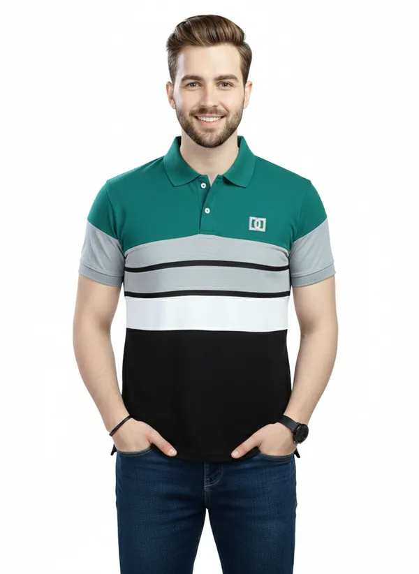 Regular_Fit_Collar_Neck_Half_Sleeve_Breathable_And_Comfortable|_Soft|_Casual_Wear|Polo_T-Shirt_For_Men'S