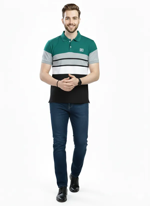 Regular_Fit_Collar_Neck_Half_Sleeve_Breathable_And_Comfortable|_Soft|_Casual_Wear|Polo_T-Shirt_For_Men'S