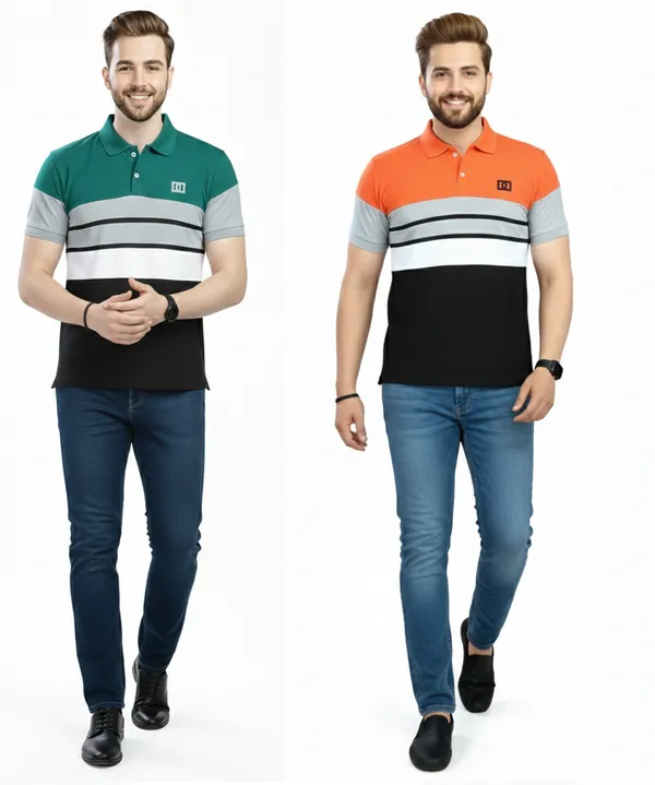 Regular_Fit_Collar_Neck_Half_Sleeve_Breathable_And_Comfortable|_Soft|_Casual_Wear|Polo_T-Shirt_For_Men'S_(_Pack_Of_2_)
