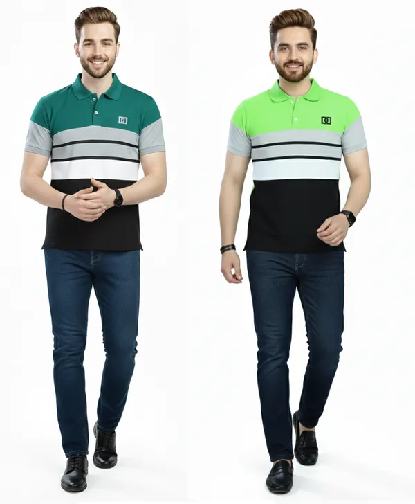 Regular_Fit_Collar_Neck_Half_Sleeve_Breathable_And_Comfortable|_Soft|_Casual_Wear|Polo_T-Shirt_For_Men'S_(_Pack_Of_2_)
