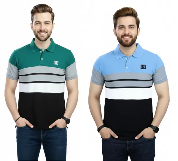 Regular_Fit_Collar_Neck_Half_Sleeve_Breathable_And_Comfortable|_Soft|_Casual_Wear|Polo_T-Shirt_For_Men'S_(_Pack_Of_2_)