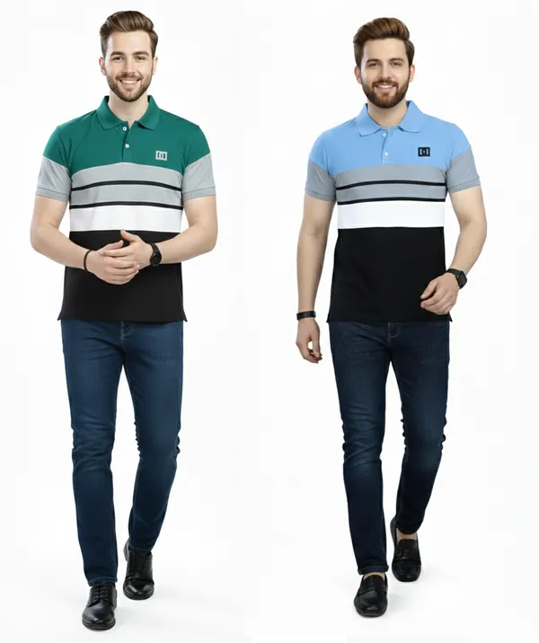 Regular_Fit_Collar_Neck_Half_Sleeve_Breathable_And_Comfortable|_Soft|_Casual_Wear|Polo_T-Shirt_For_Men'S_(_Pack_Of_2_)