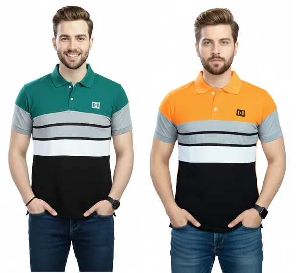 Regular_Fit_Collar_Neck_Half_Sleeve_Breathable_And_Comfortable|_Soft|_Casual_Wear|Polo_T-Shirt_For_Men'S_(_Pack_Of_2_)