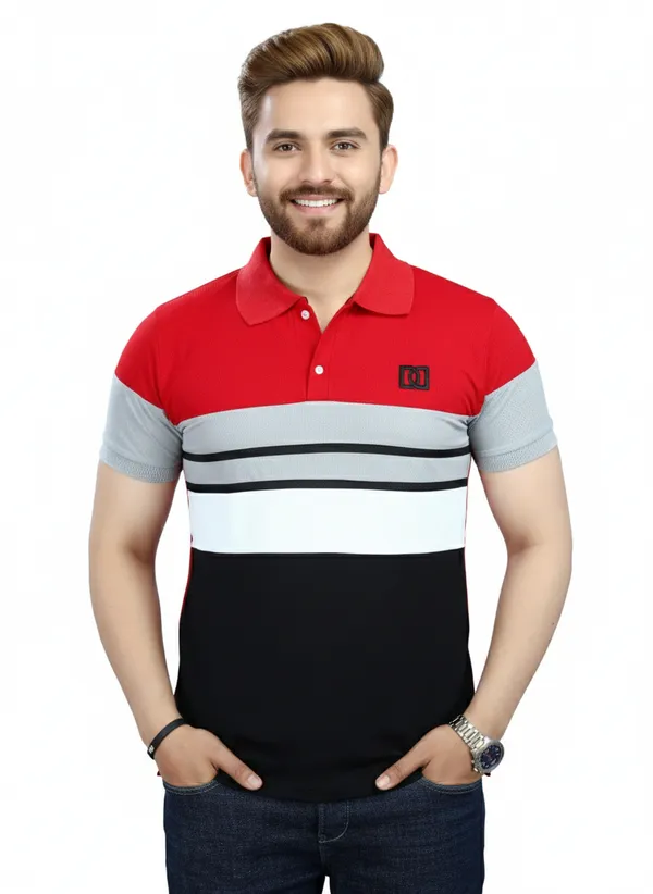Regular_Fit_Collar_Neck_Half_Sleeve_Breathable_And_Comfortable|_Soft|_Casual_Wear|Polo_T-Shirt_For_Men'S