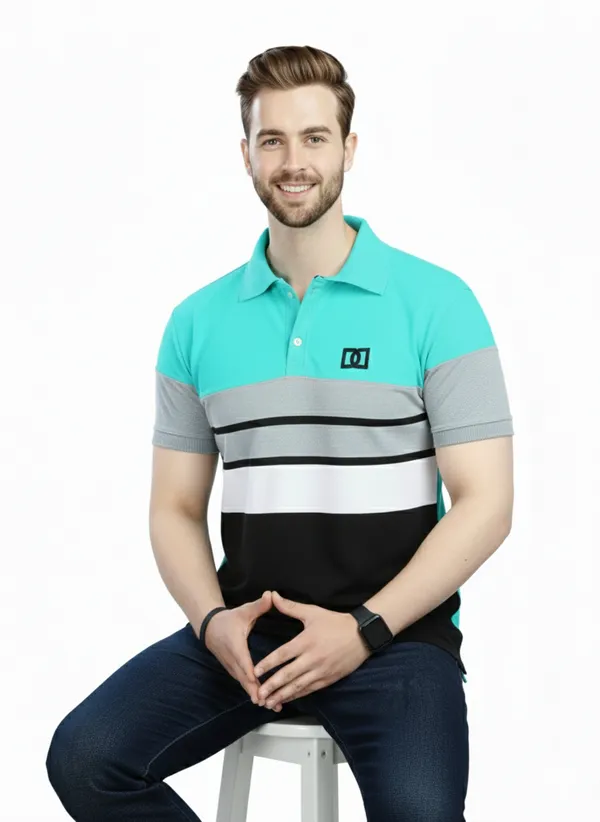 Regular_Fit_Collar_Neck_Half_Sleeve_Breathable_And_Comfortable|_Soft|_Casual_Wear|Polo_T-Shirt_For_Men'S