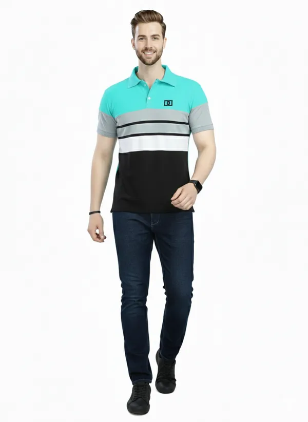 Regular_Fit_Collar_Neck_Half_Sleeve_Breathable_And_Comfortable|_Soft|_Casual_Wear|Polo_T-Shirt_For_Men'S