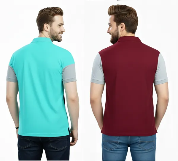 Regular_Fit_Collar_Neck_Half_Sleeve_Breathable_And_Comfortable|_Soft|_Casual_Wear|Polo_T-Shirt_For_Men'S_(_Pack_Of_2_)