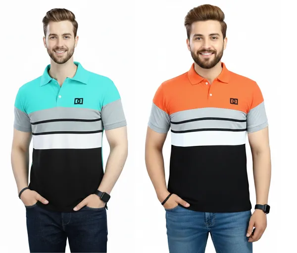 Regular_Fit_Collar_Neck_Half_Sleeve_Breathable_And_Comfortable|_Soft|_Casual_Wear|Polo_T-Shirt_For_Men'S_(_Pack_Of_2_)