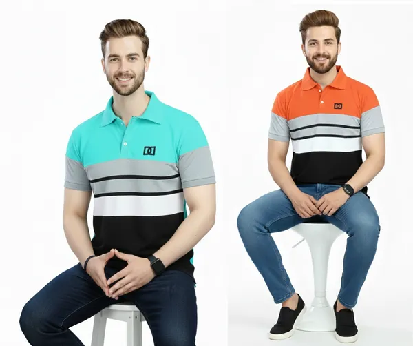 Regular_Fit_Collar_Neck_Half_Sleeve_Breathable_And_Comfortable|_Soft|_Casual_Wear|Polo_T-Shirt_For_Men'S_(_Pack_Of_2_)