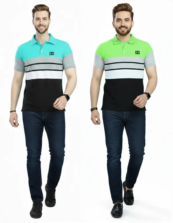 Regular_Fit_Collar_Neck_Half_Sleeve_Breathable_And_Comfortable|_Soft|_Casual_Wear|Polo_T-Shirt_For_Men'S_(_Pack_Of_2_)