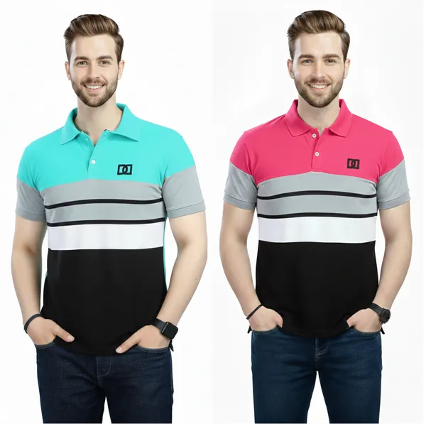 Regular_Fit_Collar_Neck_Half_Sleeve_Breathable_And_Comfortable|_Soft|_Casual_Wear|Polo_T-Shirt_For_Men'S_(_Pack_Of_2_)