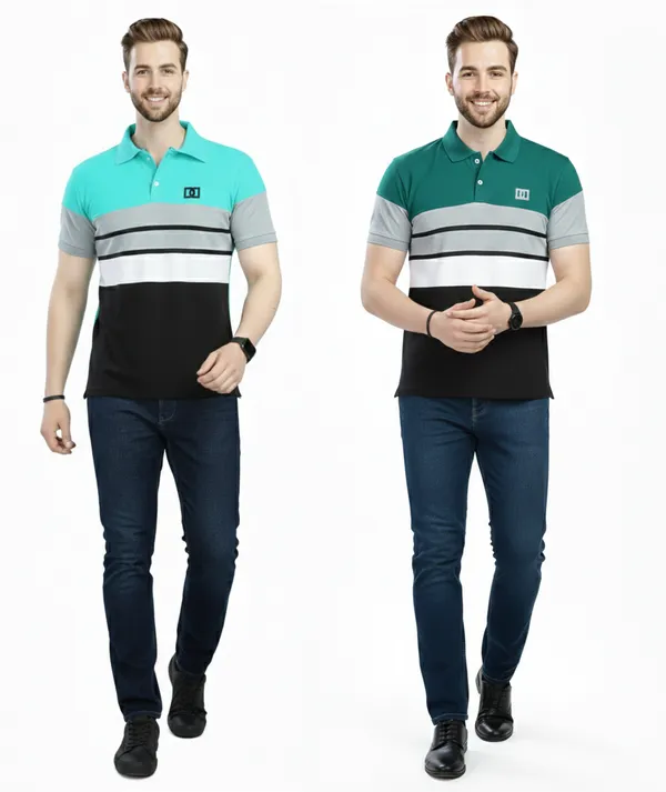 Regular_Fit_Collar_Neck_Half_Sleeve_Breathable_And_Comfortable|_Soft|_Casual_Wear|Polo_T-Shirt_For_Men'S_(_Pack_Of_2_)