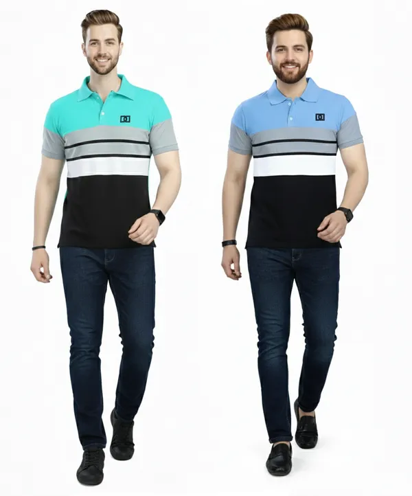 Regular_Fit_Collar_Neck_Half_Sleeve_Breathable_And_Comfortable|_Soft|_Casual_Wear|Polo_T-Shirt_For_Men'S_(_Pack_Of_2_)