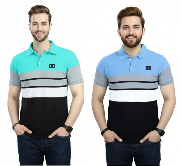 Regular_Fit_Collar_Neck_Half_Sleeve_Breathable_And_Comfortable|_Soft|_Casual_Wear|Polo_T-Shirt_For_Men'S_(_Pack_Of_2_)