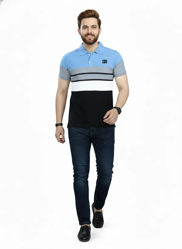 Regular_Fit_Collar_Neck_Half_Sleeve_Breathable_And_Comfortable|_Soft|_Casual_Wear|Polo_T-Shirt_For_Men'S
