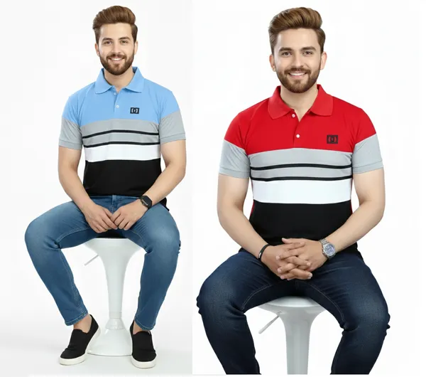 Regular_Fit_Collar_Neck_Half_Sleeve_Breathable_And_Comfortable|_Soft|_Casual_Wear|Polo_T-Shirt_For_Men'S_(_Pack_Of_2_)