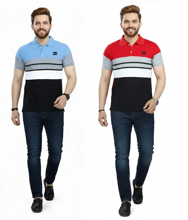 Regular_Fit_Collar_Neck_Half_Sleeve_Breathable_And_Comfortable|_Soft|_Casual_Wear|Polo_T-Shirt_For_Men'S_(_Pack_Of_2_)