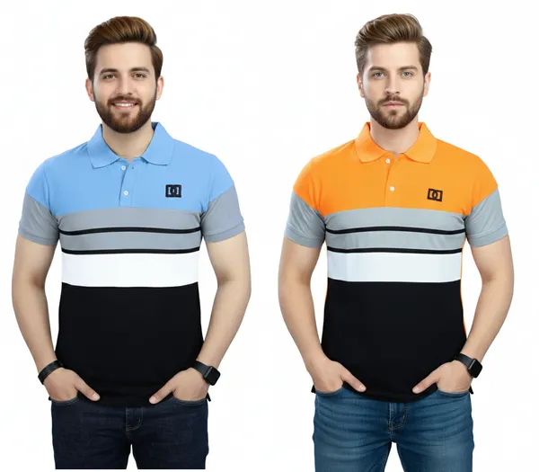 Regular_Fit_Collar_Neck_Half_Sleeve_Breathable_And_Comfortable|_Soft|_Casual_Wear|Polo_T-Shirt_For_Men'S_(_Pack_Of_2_)
