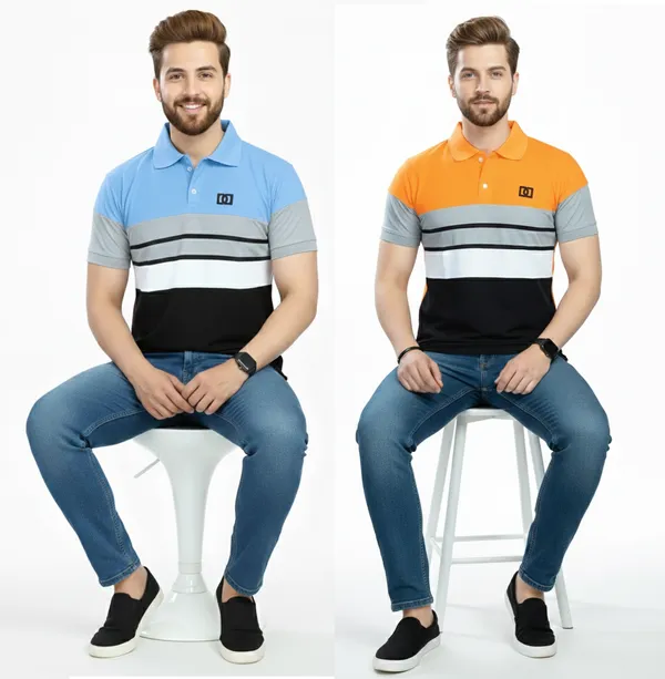 Regular_Fit_Collar_Neck_Half_Sleeve_Breathable_And_Comfortable|_Soft|_Casual_Wear|Polo_T-Shirt_For_Men'S_(_Pack_Of_2_)