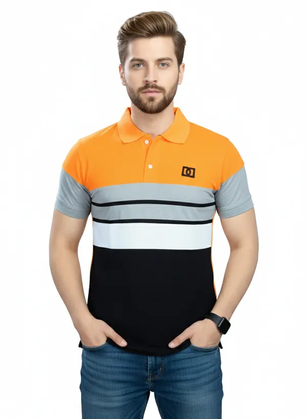 Regular_Fit_Collar_Neck_Half_Sleeve_Breathable_And_Comfortable|_Soft|_Casual_Wear|Polo_T-Shirt_For_Men'S