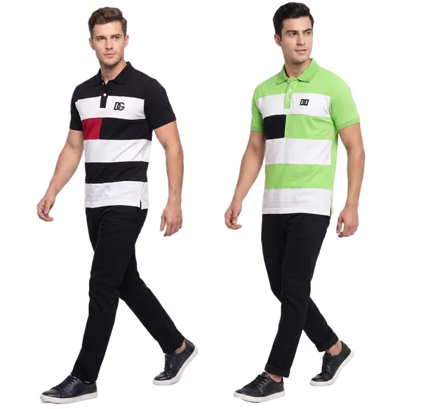 Premium_Quality_Polo_T-Shirt_For_Men'S_(_Pack_Of_2)