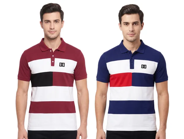 Premium_Quality_Polo_T-Shirt_For_Men'S_(_Pack_Of_2)