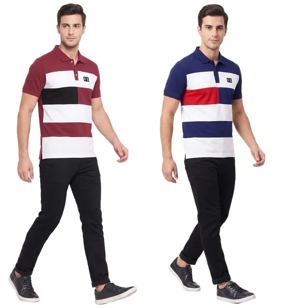 Premium_Quality_Polo_T-Shirt_For_Men'S_(_Pack_Of_2)