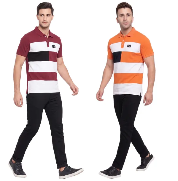 Premium_Quality_Polo_T-Shirt_For_Men'S_(_Pack_Of_2)
