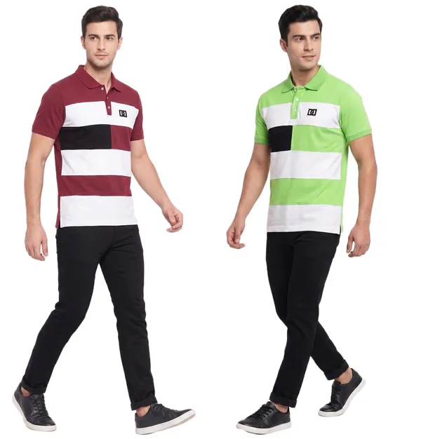 Premium_Quality_Polo_T-Shirt_For_Men'S_(_Pack_Of_2)