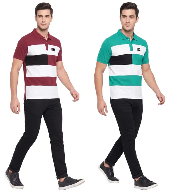 Premium_Quality_Polo_T-Shirt_For_Men'S_(_Pack_Of_2)