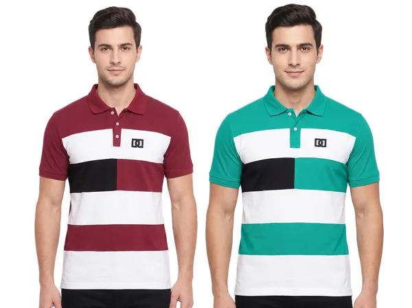 Premium_Quality_Polo_T-Shirt_For_Men'S_(_Pack_Of_2)