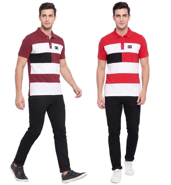 Premium_Quality_Polo_T-Shirt_For_Men'S_(_Pack_Of_2)