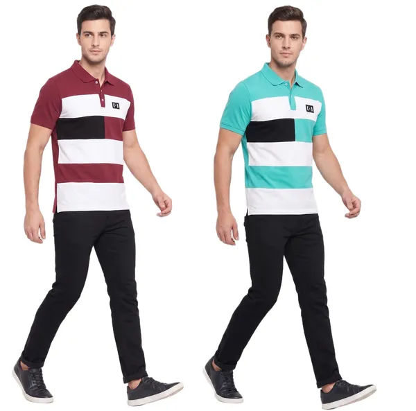 Premium_Quality_Polo_T-Shirt_For_Men'S_(_Pack_Of_2)