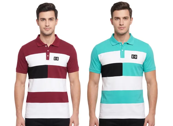 Premium_Quality_Polo_T-Shirt_For_Men'S_(_Pack_Of_2)
