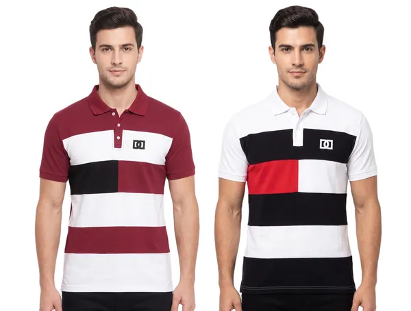 Premium_Quality_Polo_T-Shirt_For_Men'S_(_Pack_Of_2)