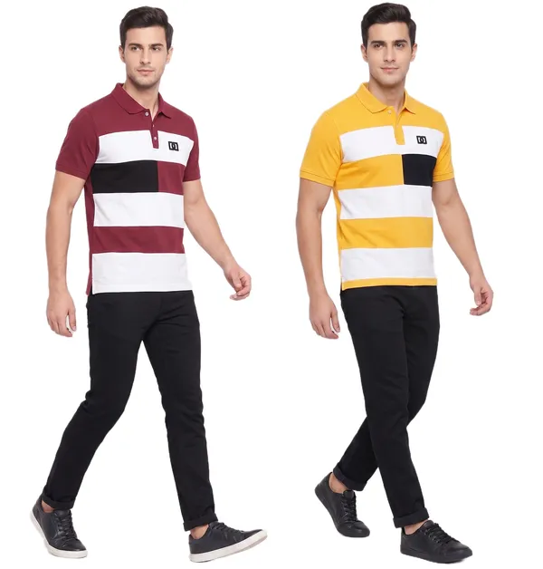 Premium_Quality_Polo_T-Shirt_For_Men'S_(_Pack_Of_2)