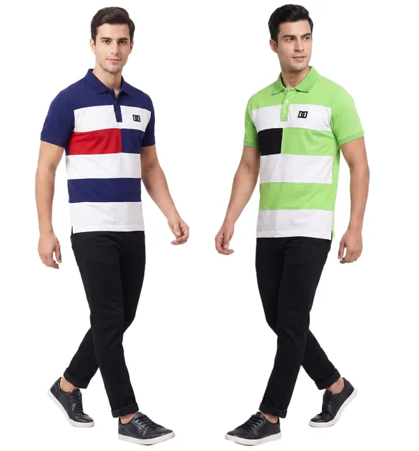 Premium_Quality_Polo_T-Shirt_For_Men'S_(_Pack_Of_2)