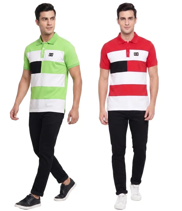 Premium_Quality_Polo_T-Shirt_For_Men'S_(_Pack_Of_2)