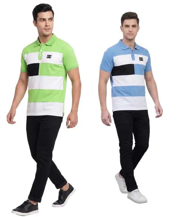 Premium_Quality_Polo_T-Shirt_For_Men'S_(_Pack_Of_2)
