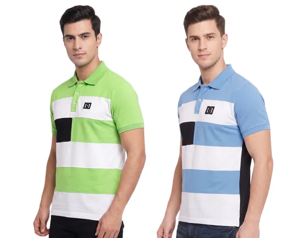 Premium_Quality_Polo_T-Shirt_For_Men'S_(_Pack_Of_2)