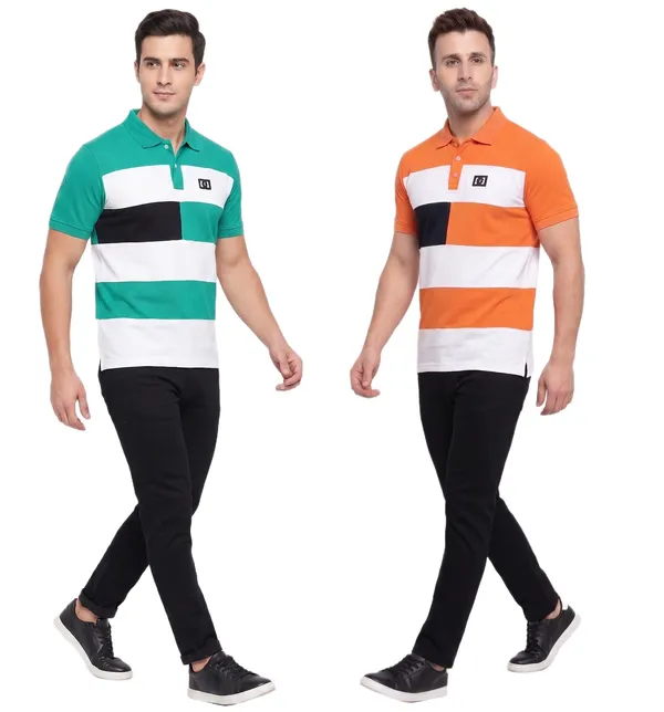 Premium_Quality_Polo_T-Shirt_For_Men'S_(_Pack_Of_2)