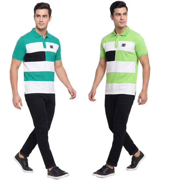 Premium_Quality_Polo_T-Shirt_For_Men'S_(_Pack_Of_2)