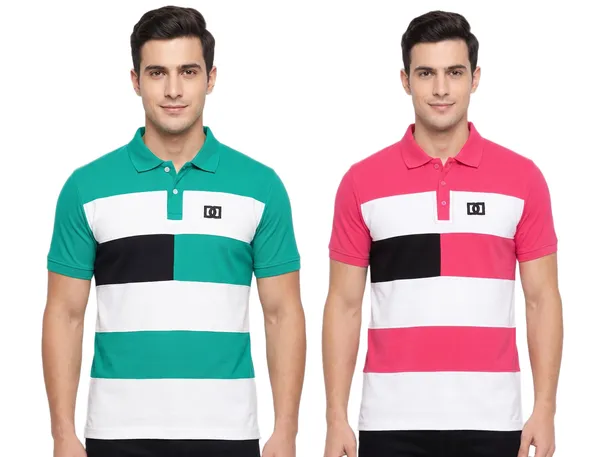 Premium_Quality_Polo_T-Shirt_For_Men'S_(_Pack_Of_2)