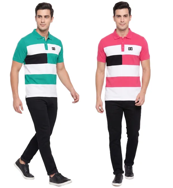 Premium_Quality_Polo_T-Shirt_For_Men'S_(_Pack_Of_2)