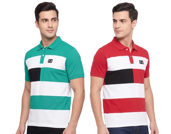 Premium_Quality_Polo_T-Shirt_For_Men'S_(_Pack_Of_2)