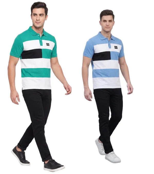 Premium_Quality_Polo_T-Shirt_For_Men'S_(_Pack_Of_2)