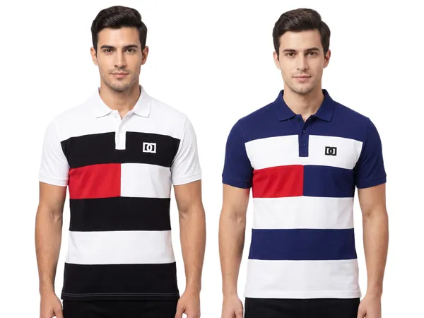 Premium_Quality_Polo_T-Shirt_For_Men'S_(_Pack_Of_2)