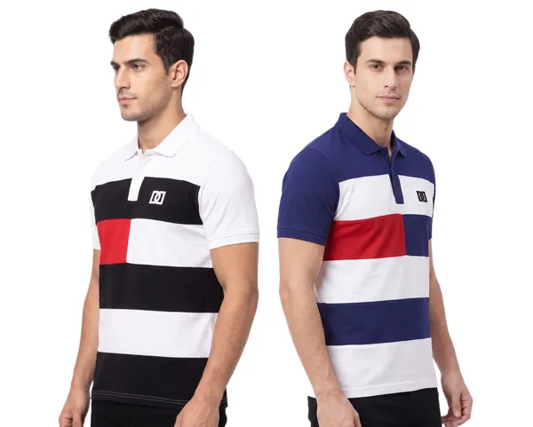 Premium_Quality_Polo_T-Shirt_For_Men'S_(_Pack_Of_2)