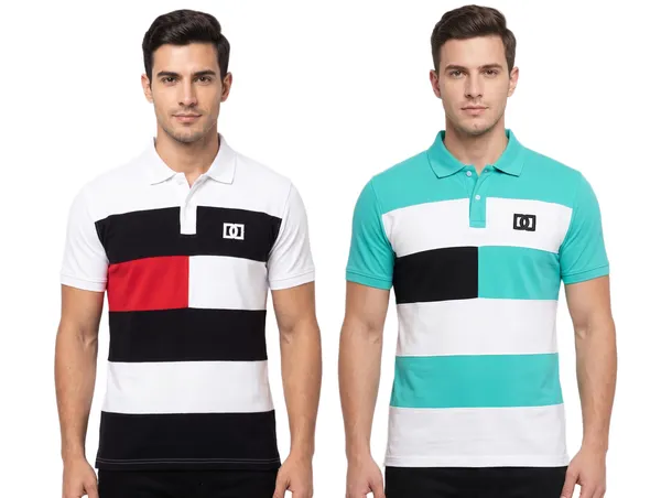 Premium_Quality_Polo_T-Shirt_For_Men'S_(_Pack_Of_2)