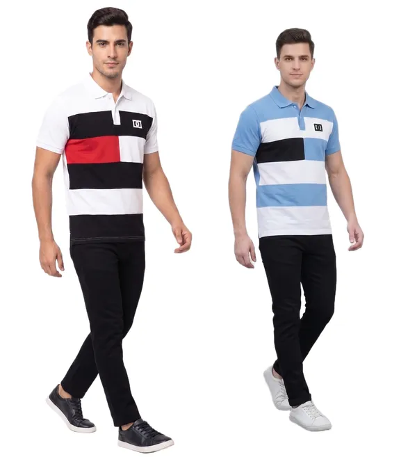 Premium_Quality_Polo_T-Shirt_For_Men'S_(_Pack_Of_2)